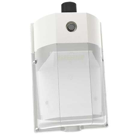 L1 LED Mini Wall Pack, Adjustable Watt and Color, 8, 10, 15, 25W, 130Lm/W, 3/4/5000K, Frosted LOC-MWP-MW8/10/15/25MCCT30/40/50White